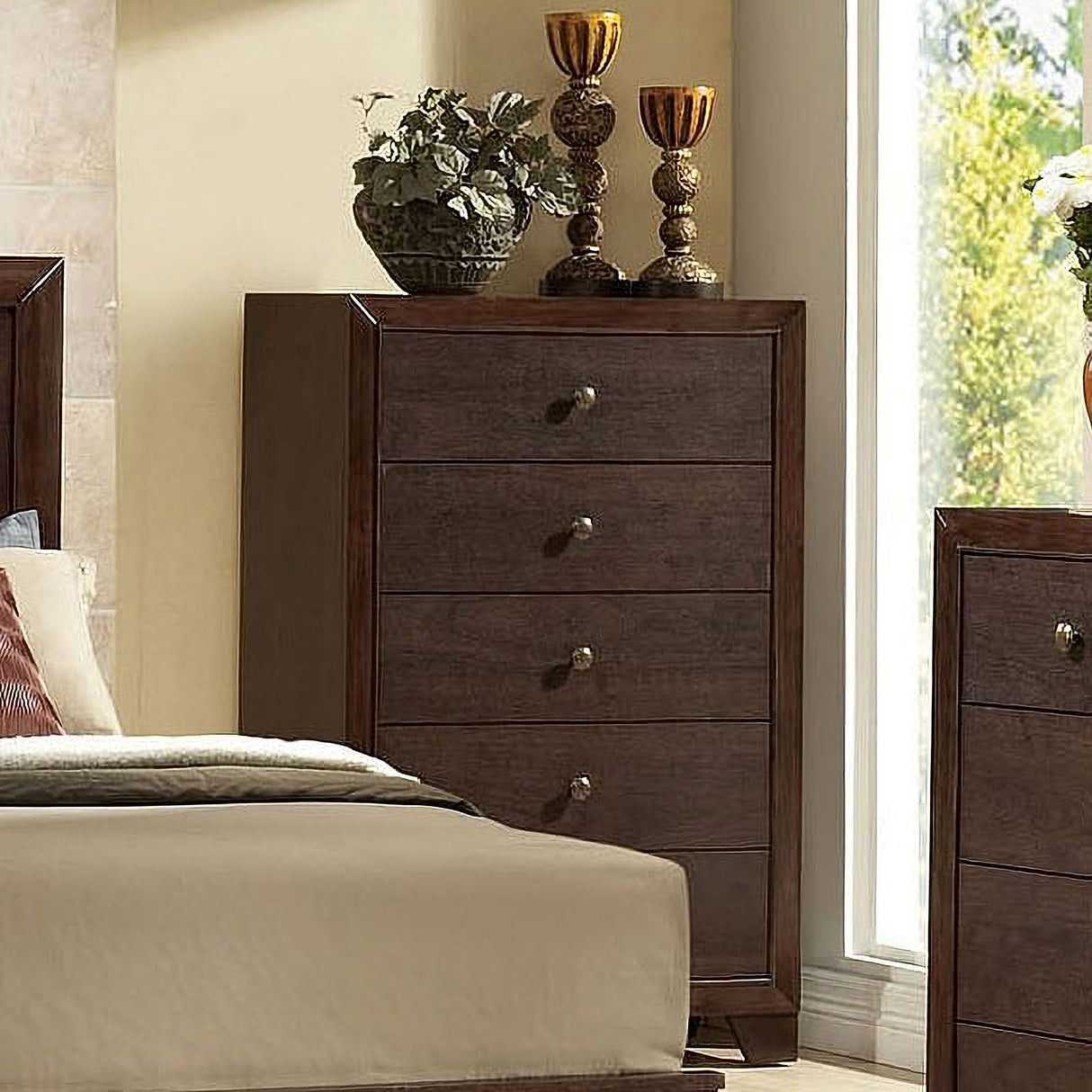Madison II Bookcase Storage Bedroom Set