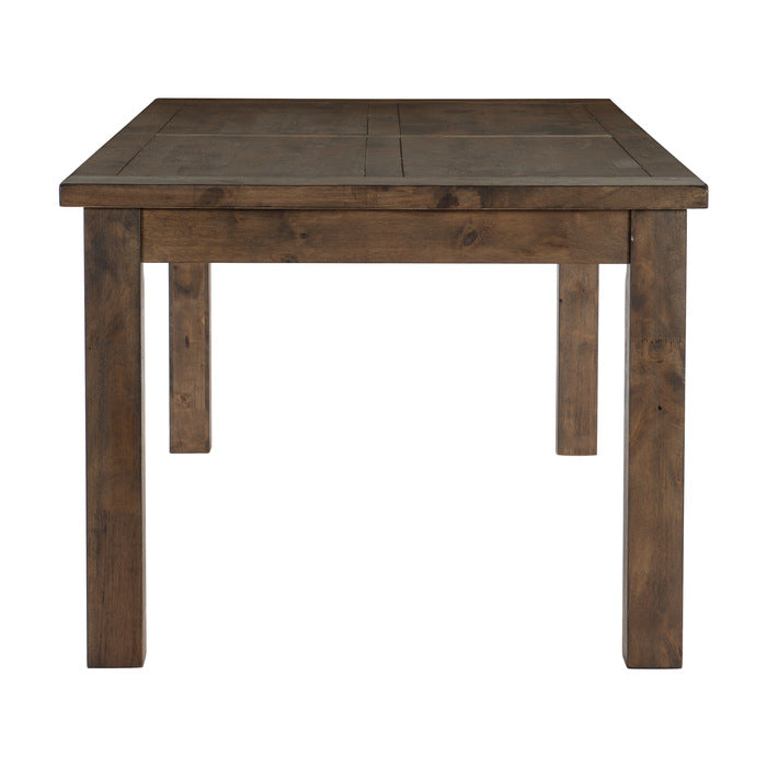 Jerrick Burnished Brown Dining Table