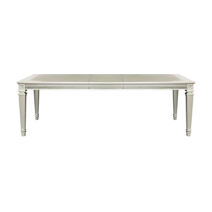 Bevelle Silver Extendable Dining Table