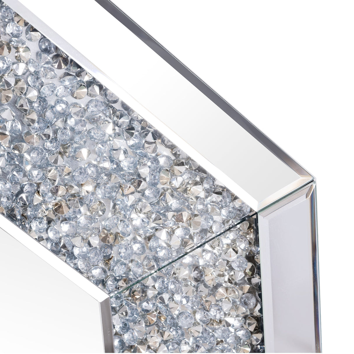 Crushed Diamonds LED Mirrored Console Table