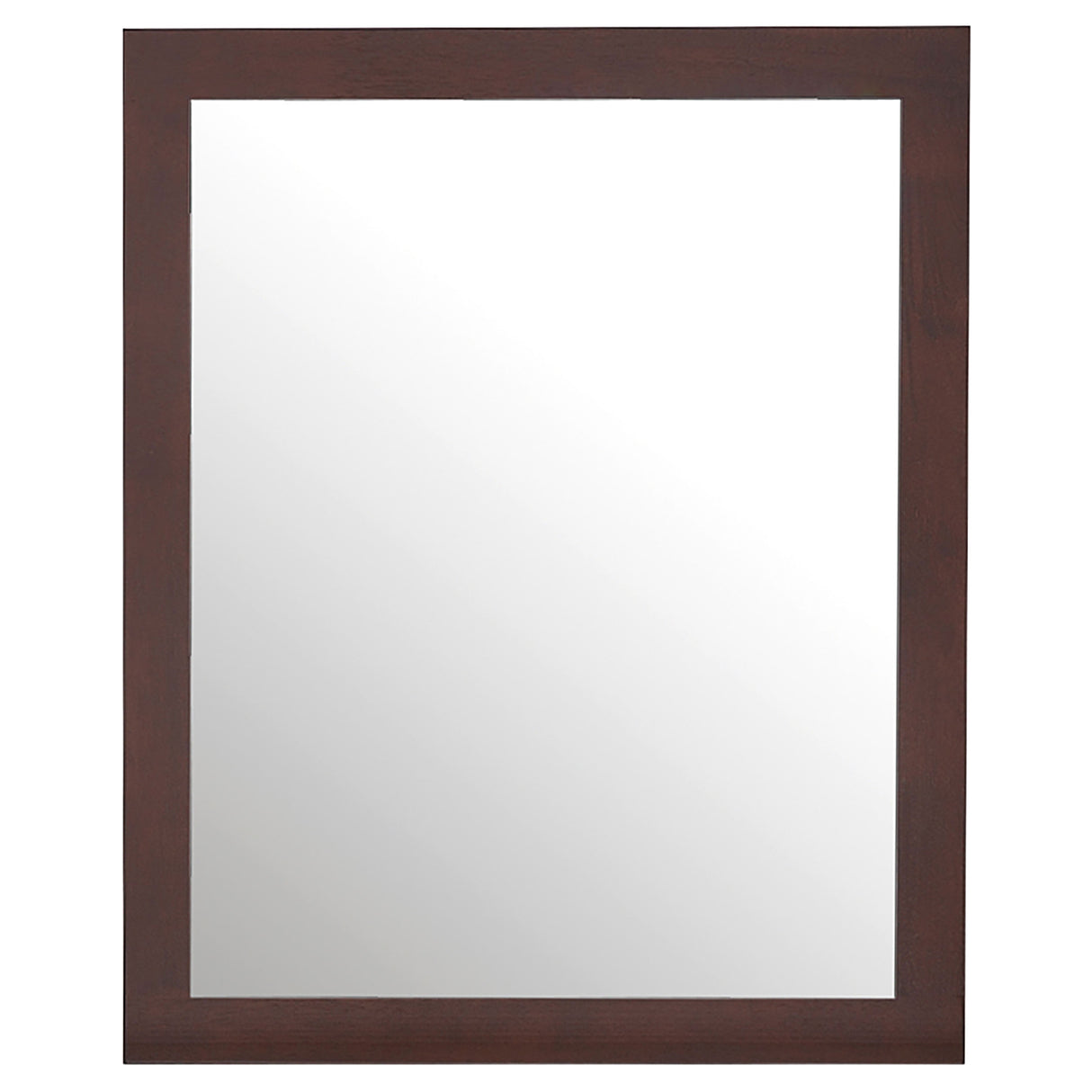 Jessica Rectangular Wall Mirror Cappuccino
