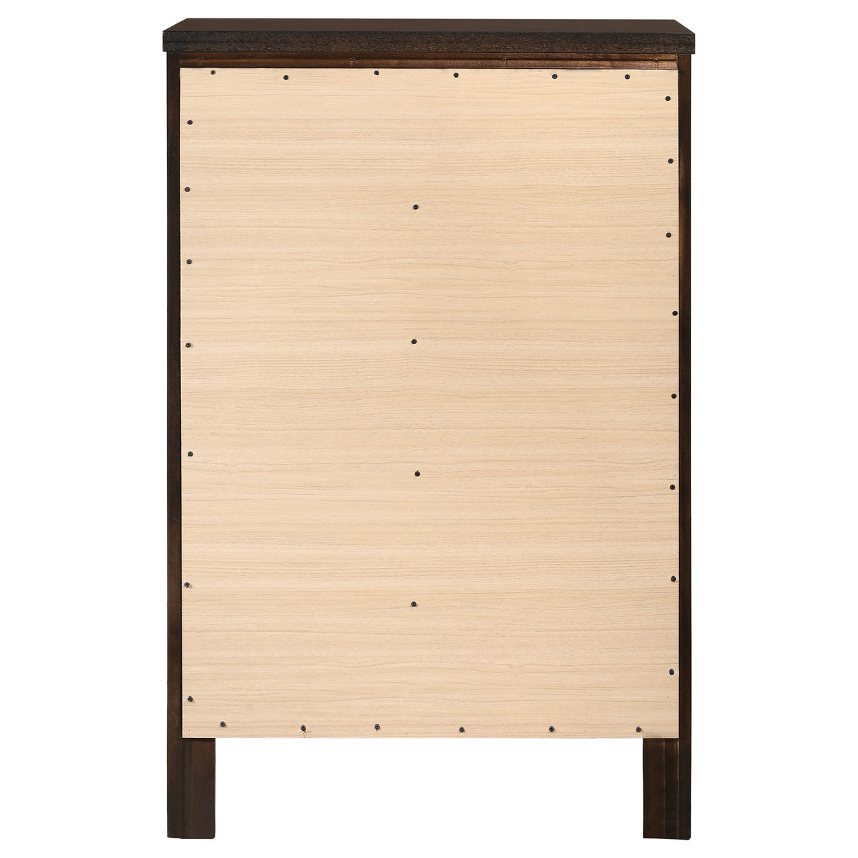 Carlton 5-Drawer Rectangular Chest Cappuccino