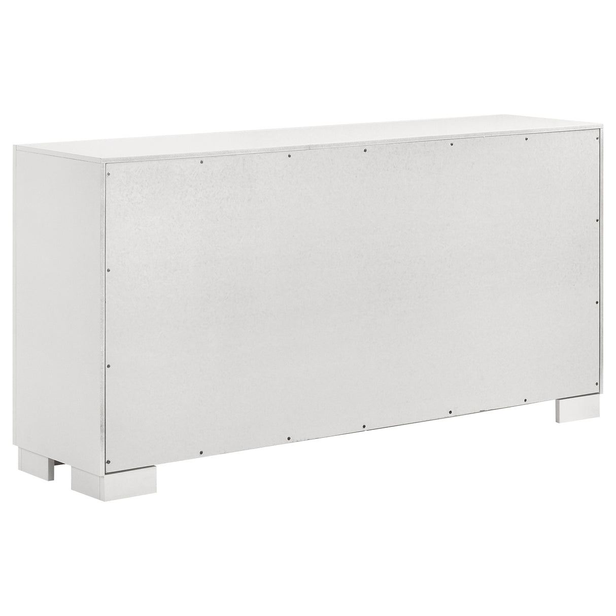 Jessica 6-Drawer Dresser White