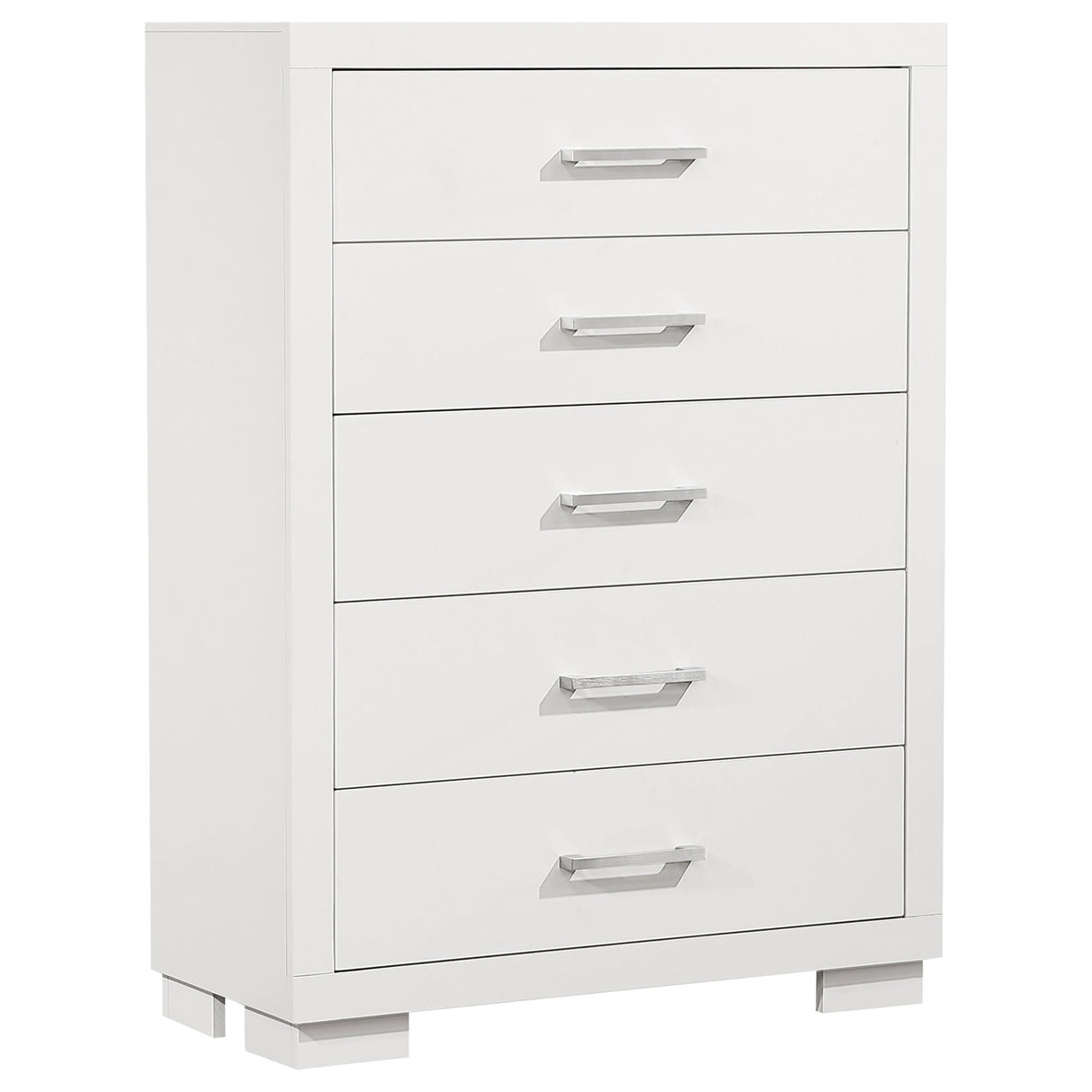 Jessica 5-Drawer Chest White