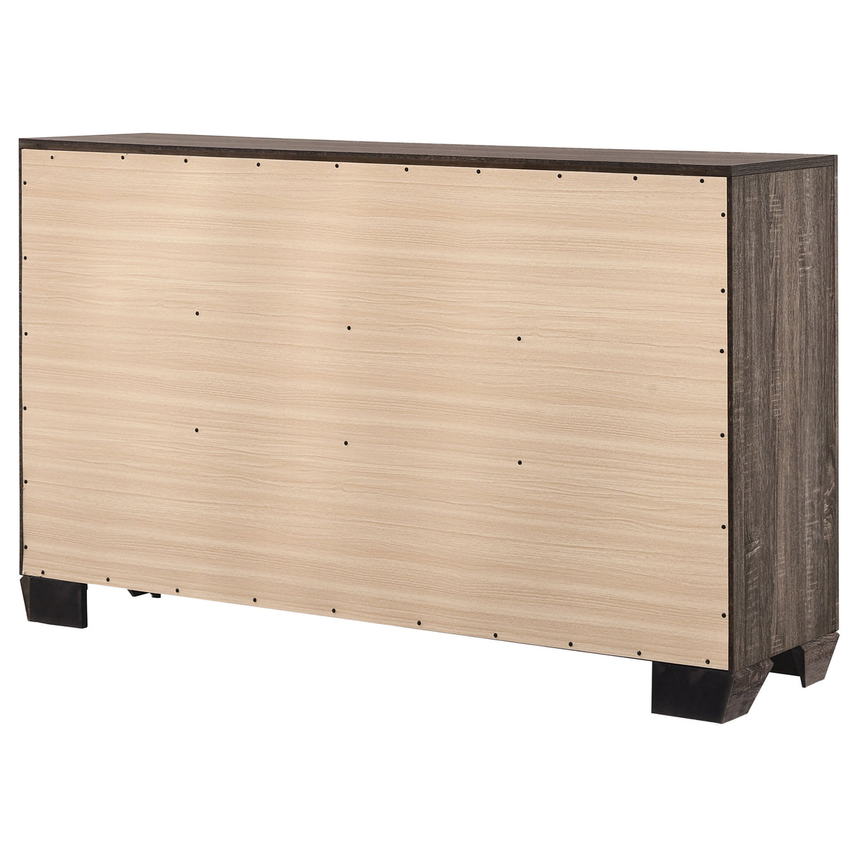 Kauffman 6-Drawer Dresser Washed Taupe