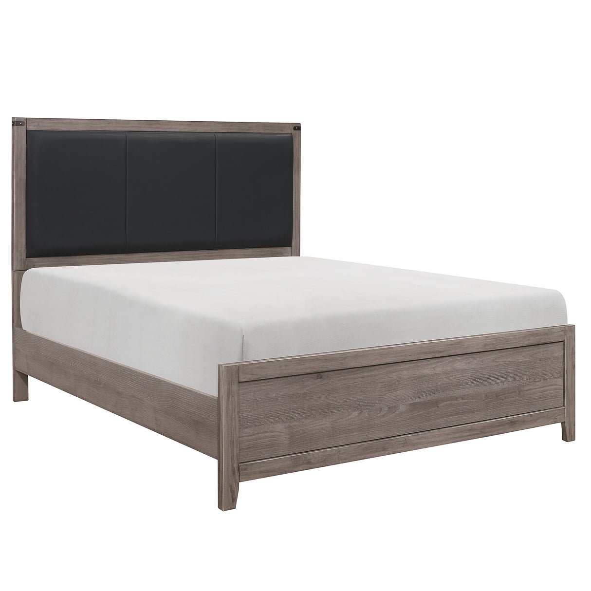 Woodrow Brownish Gray Full Bed