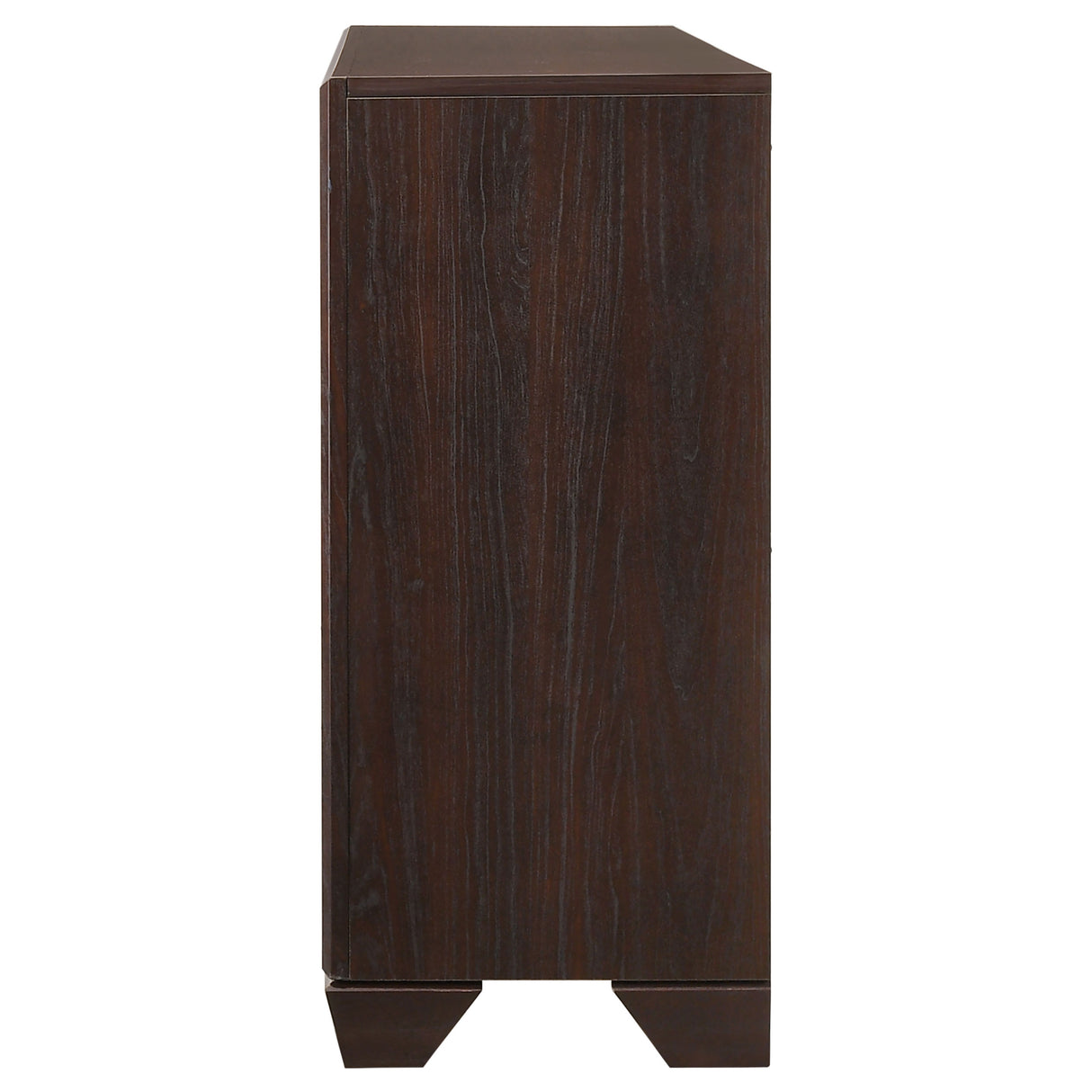 Kauffman 6-Drawer Dresser Dark Cocoa