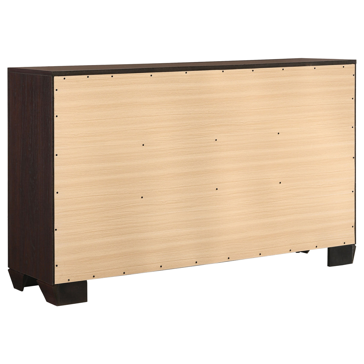 Kauffman 6-Drawer Dresser Dark Cocoa