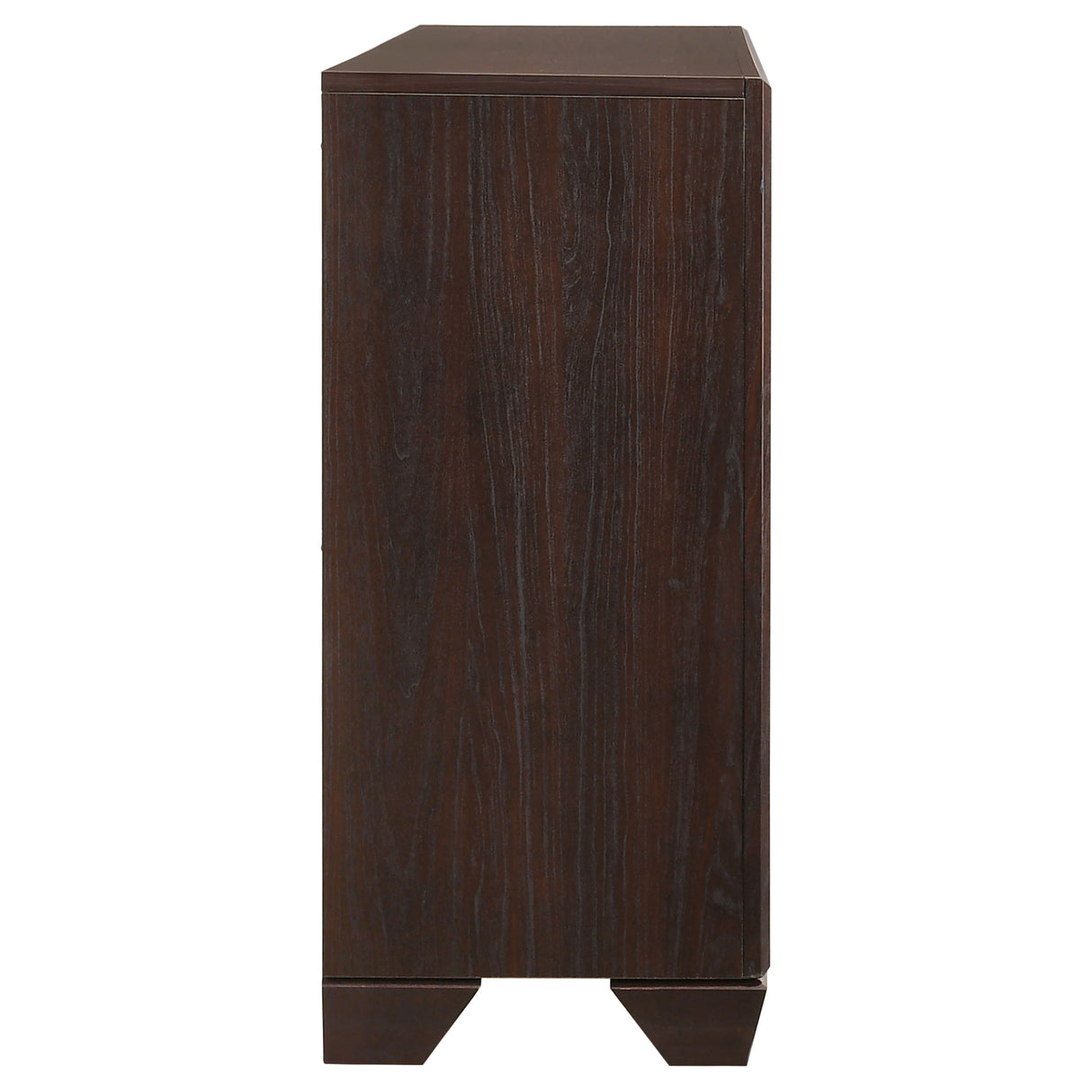 Kauffman 6-Drawer Dresser Dark Cocoa