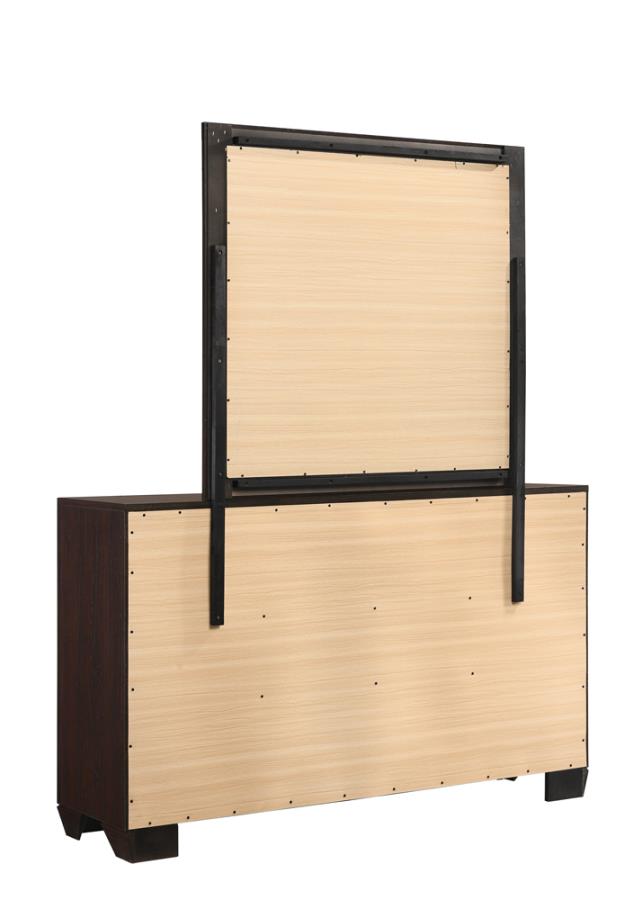 Kauffman 6-Drawer Dresser Dark Cocoa