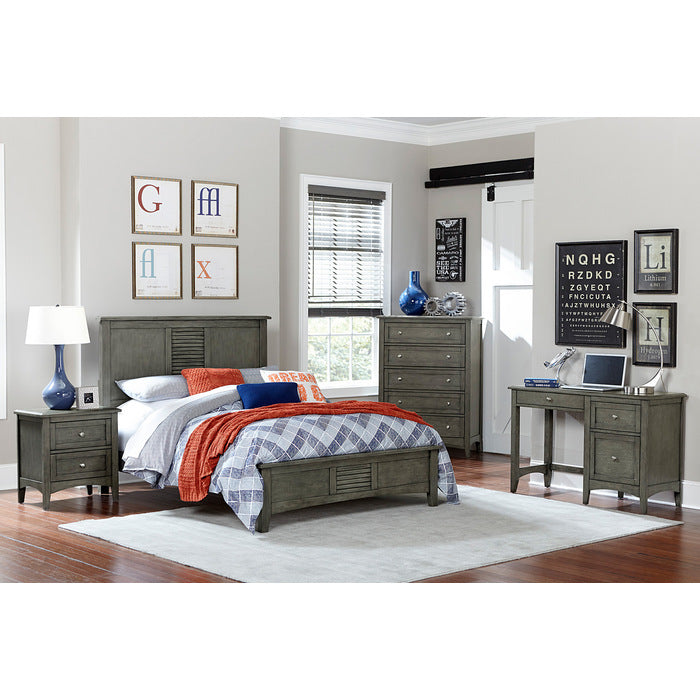 Garcia Gray Twin Bed