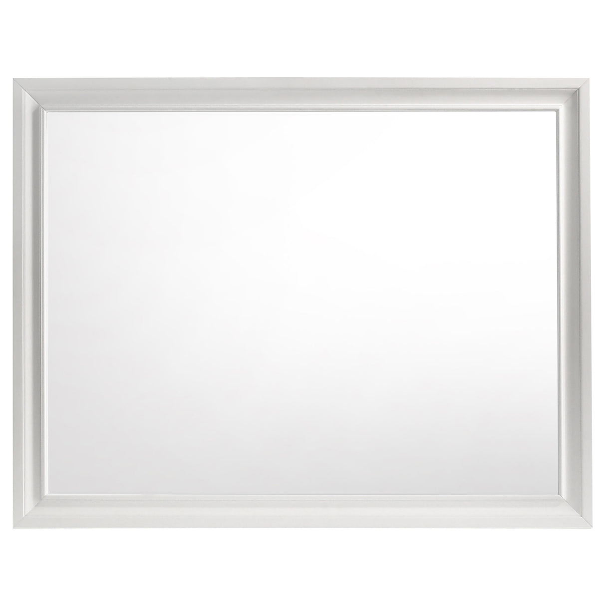 Miranda Rectangular Mirror White
