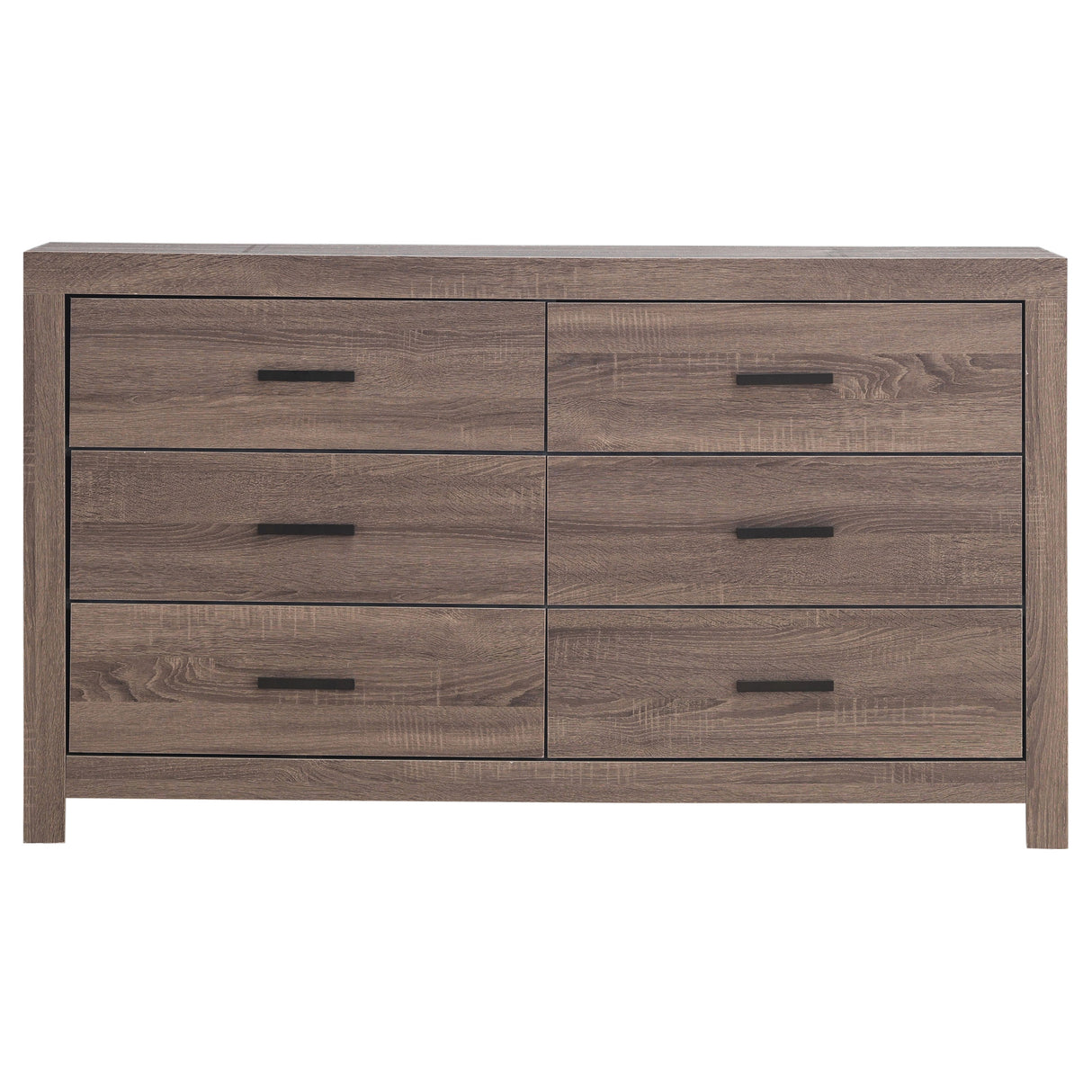 Brantford 6-Drawer Dresser Barrel Oak