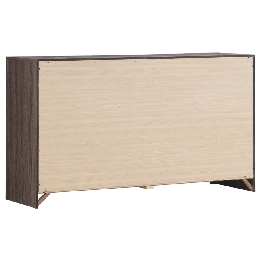 Brantford 6-Drawer Dresser Barrel Oak