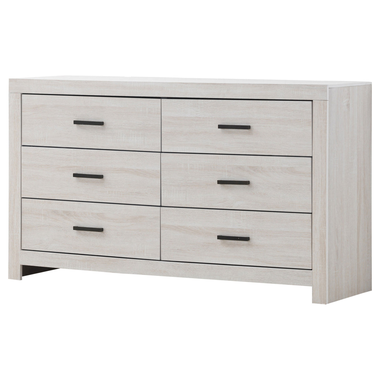 Brantford 6-Drawer Dresser Coastal White