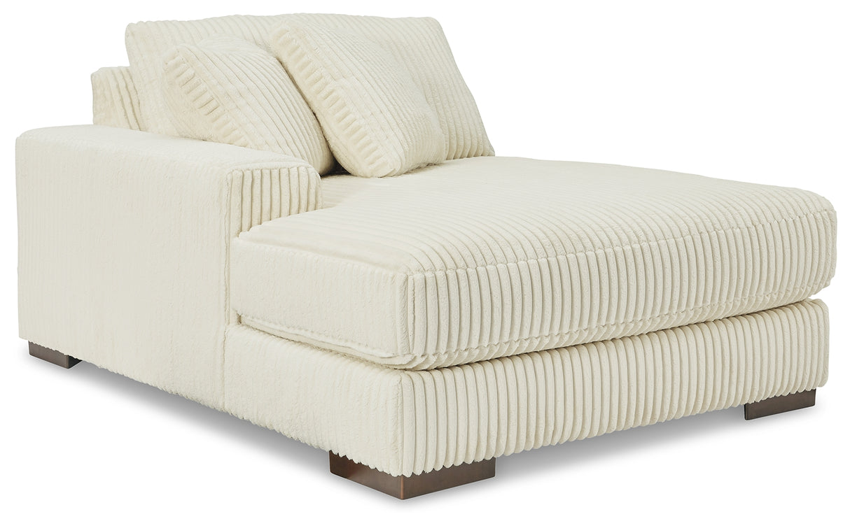 Lindyn Ivory Left-Arm Facing Corner Chaise
