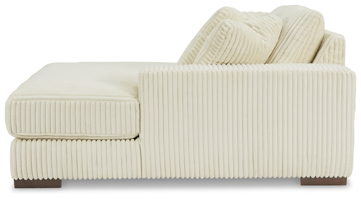 Lindyn Ivory Right-Arm Facing Corner Chaise