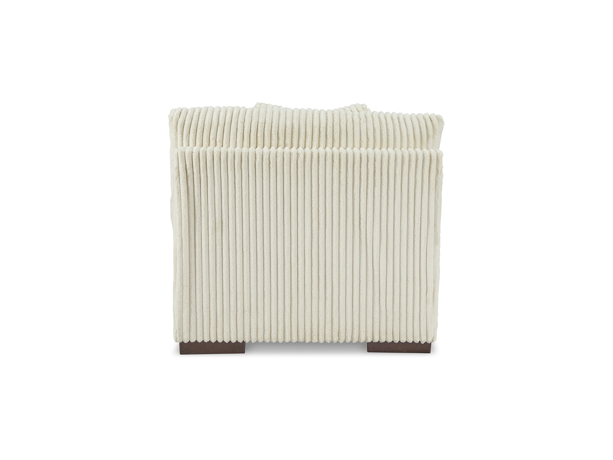 Lindyn Ivory 6-Piece Right-Arm Facing Sectional With Chaise And Ottoman