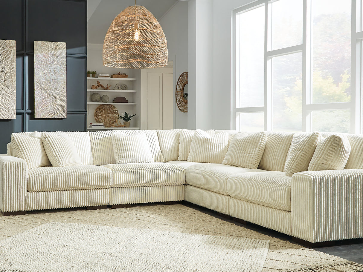Lindyn Ivory 5-Piece Sectional