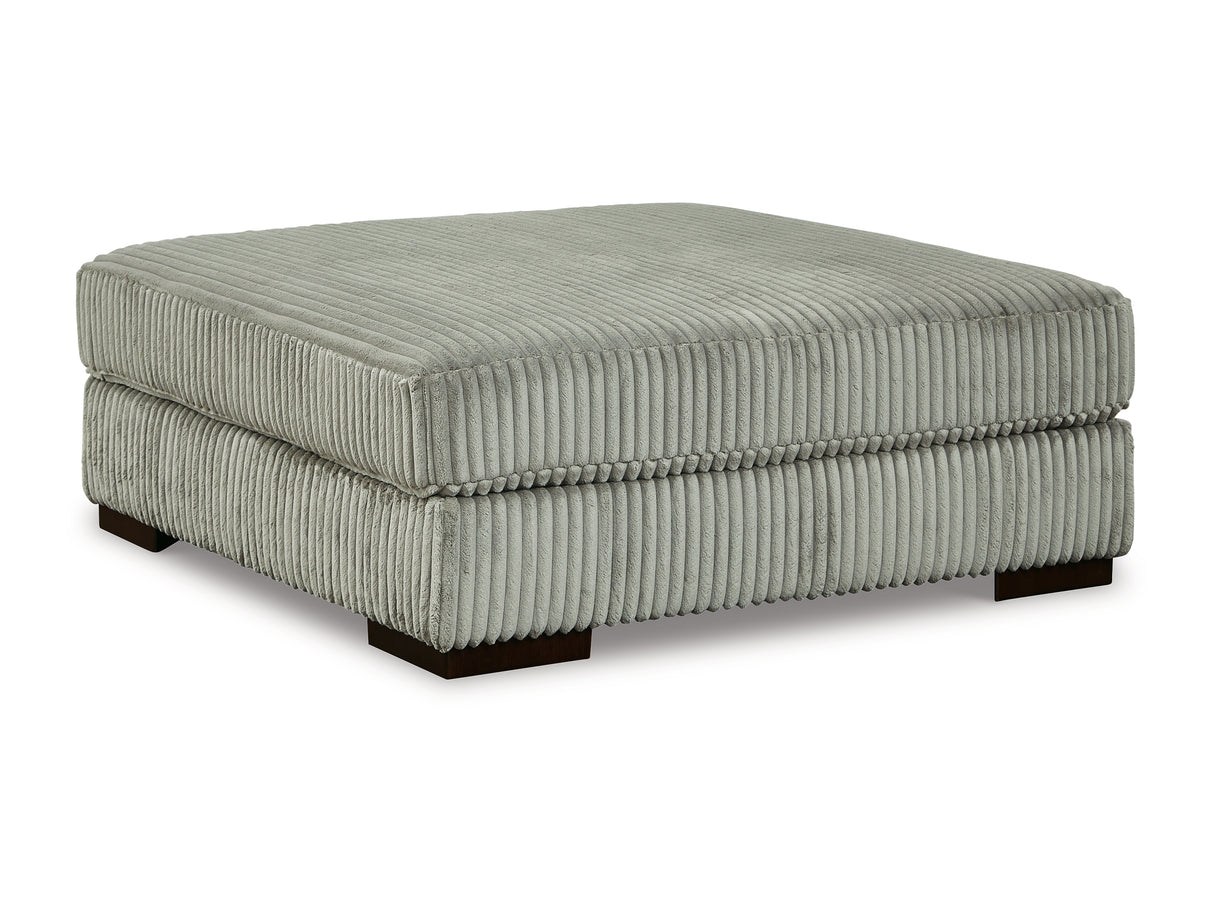 Lindyn Fog 5-Piece Right-Arm Facing Sectional And Ottoman