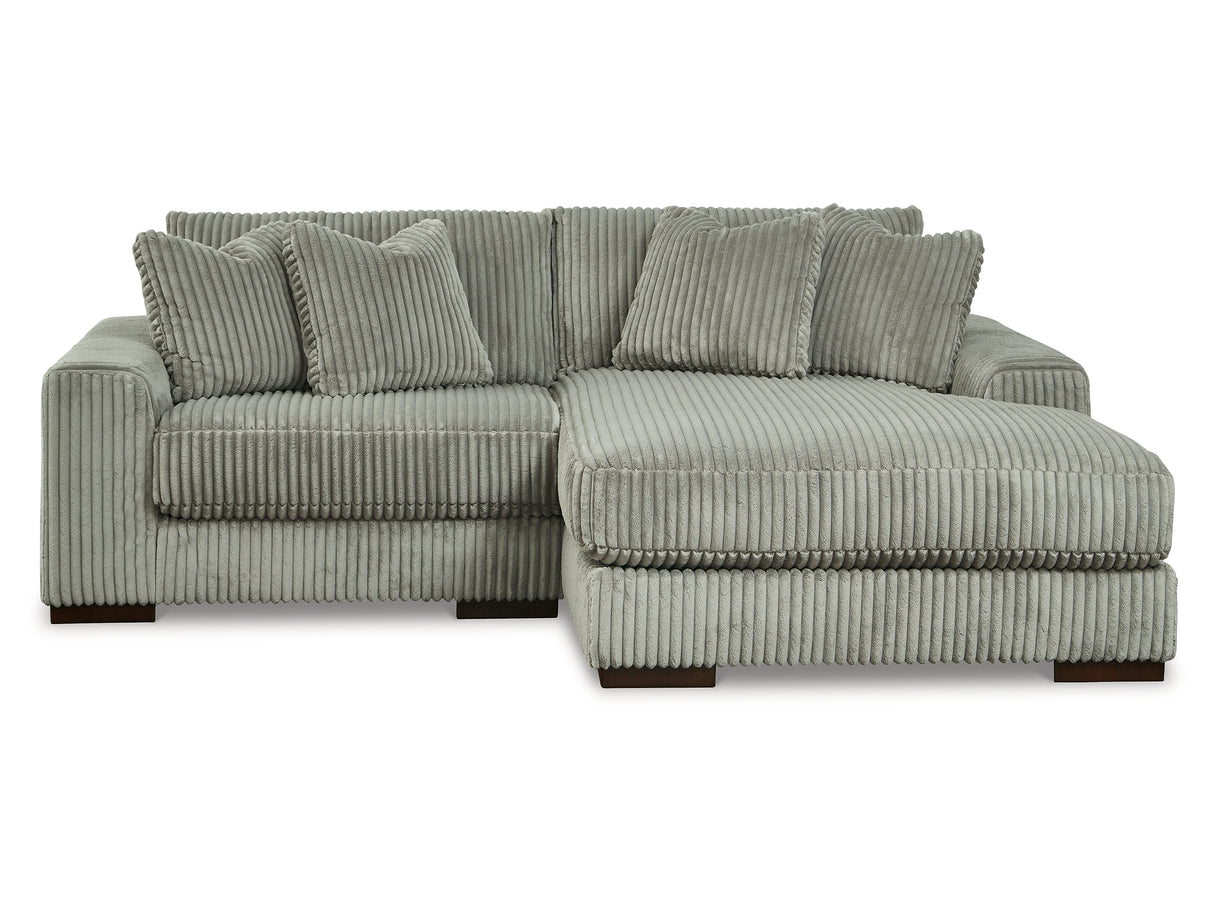 Lindyn Fog 2-Piece Right-Arm Facing Sectional With Chaise