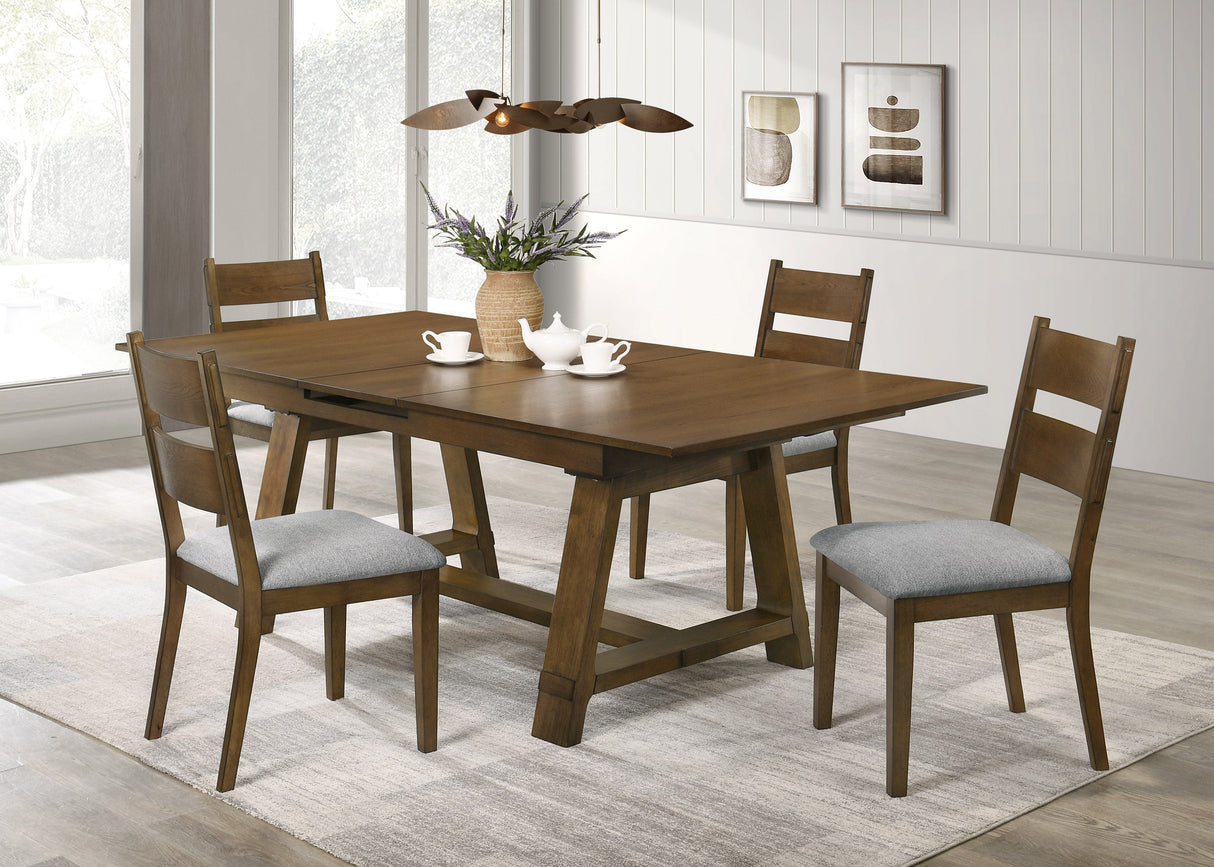 Everly Brown Dining Chair, Set of 2