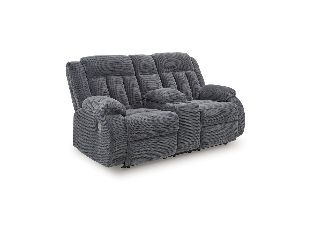 Observation Power Reclining Loveseat with Console