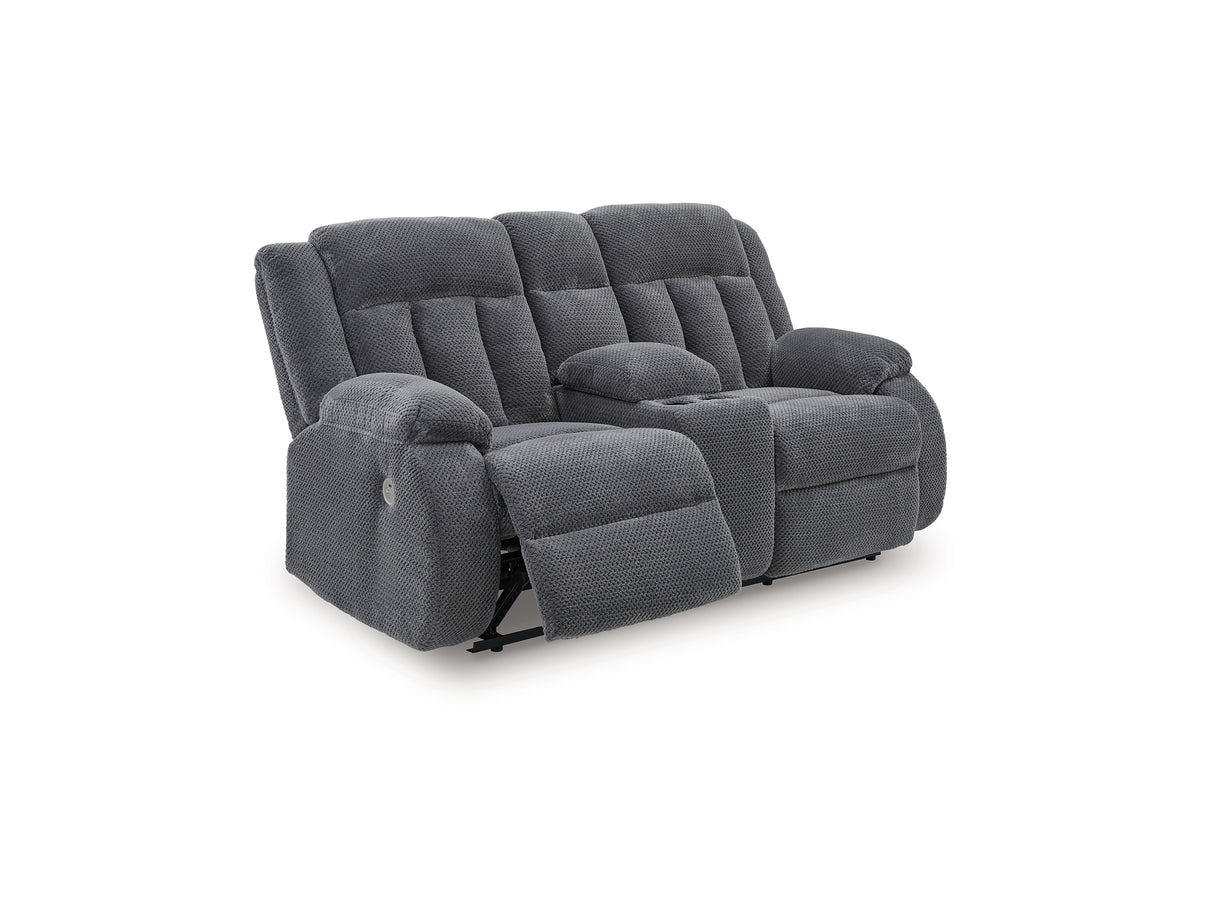 Observation Power Reclining Loveseat with Console