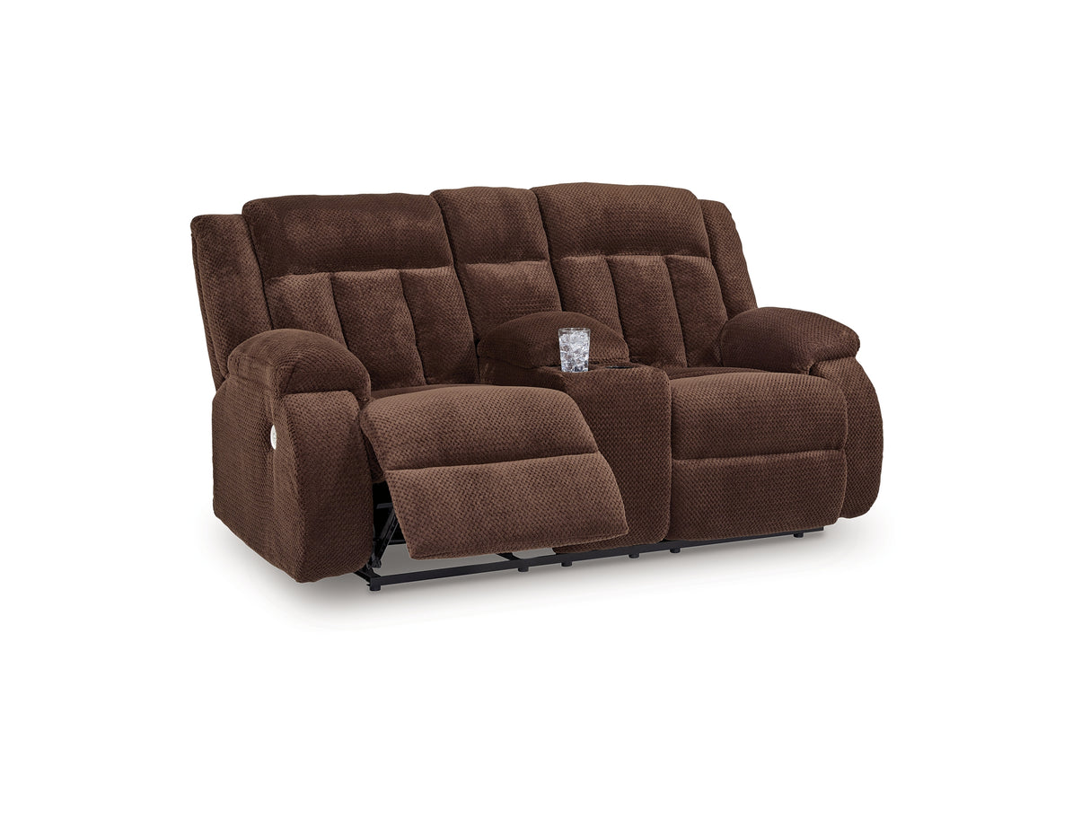 Observation Power Reclining Loveseat with Console
