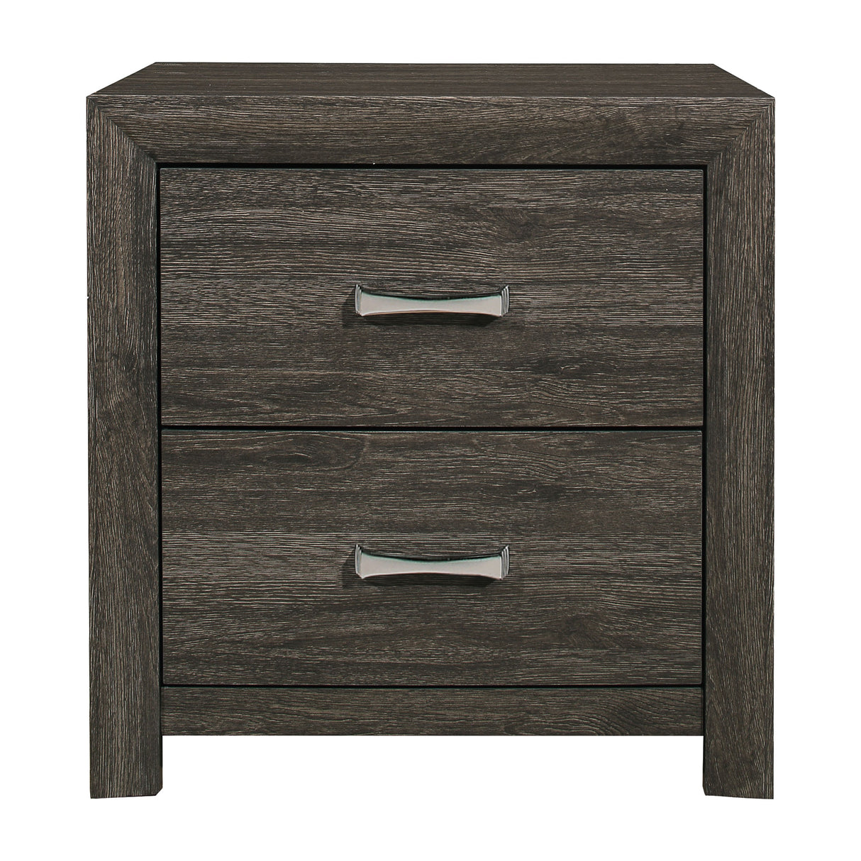 Edina Dark Gray Nightstand