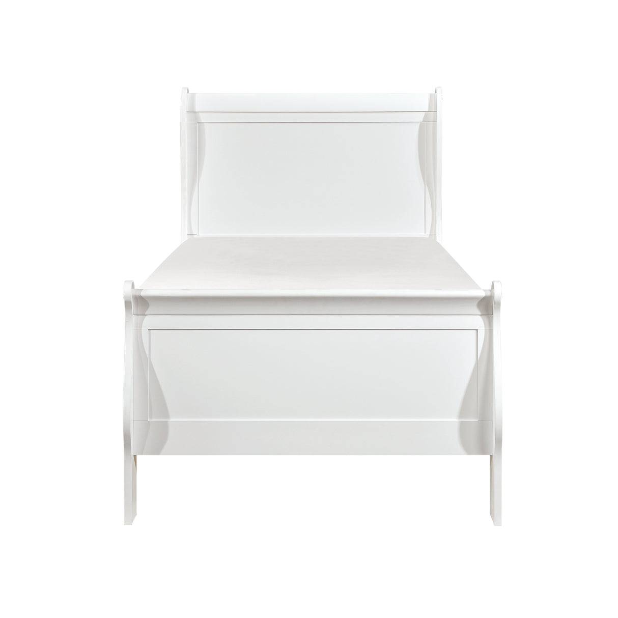 Mayville White Twin Bed