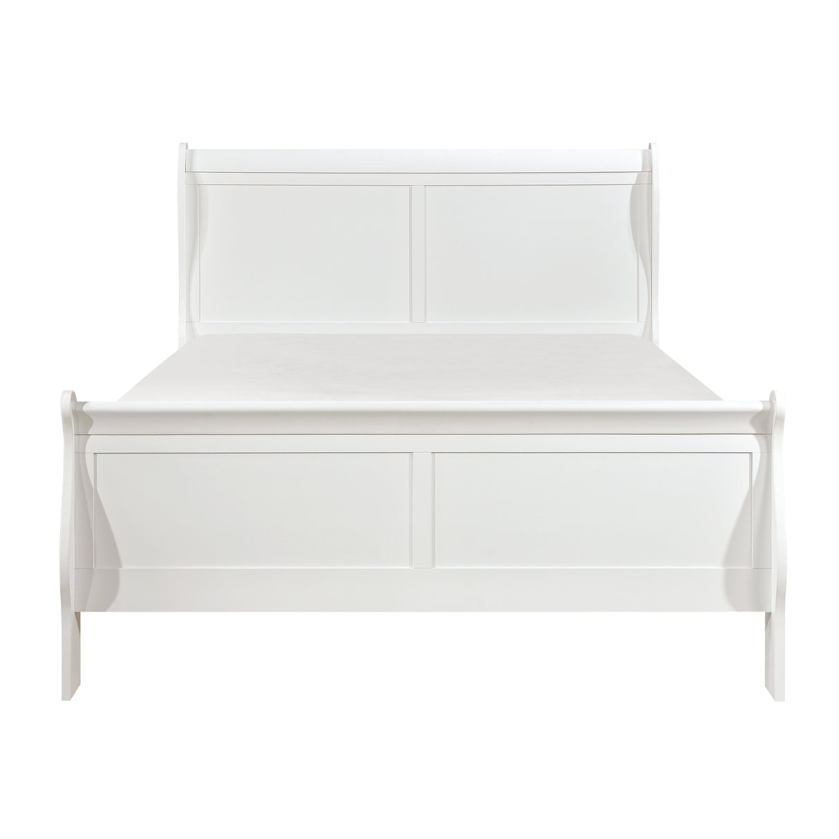 Mayville White California King Bed