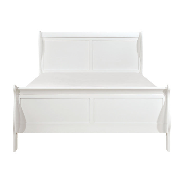 Mayville White California King Bed
