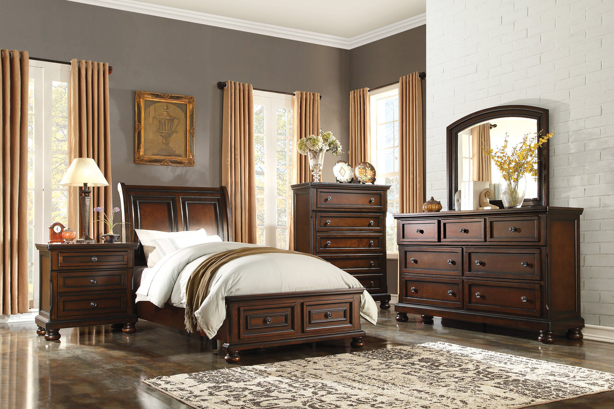 Cumberland Brown Cherry Dresser