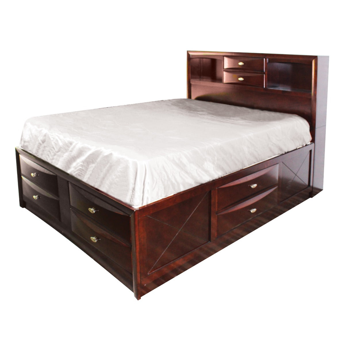 Ireland Espresso Finish Queen Bed