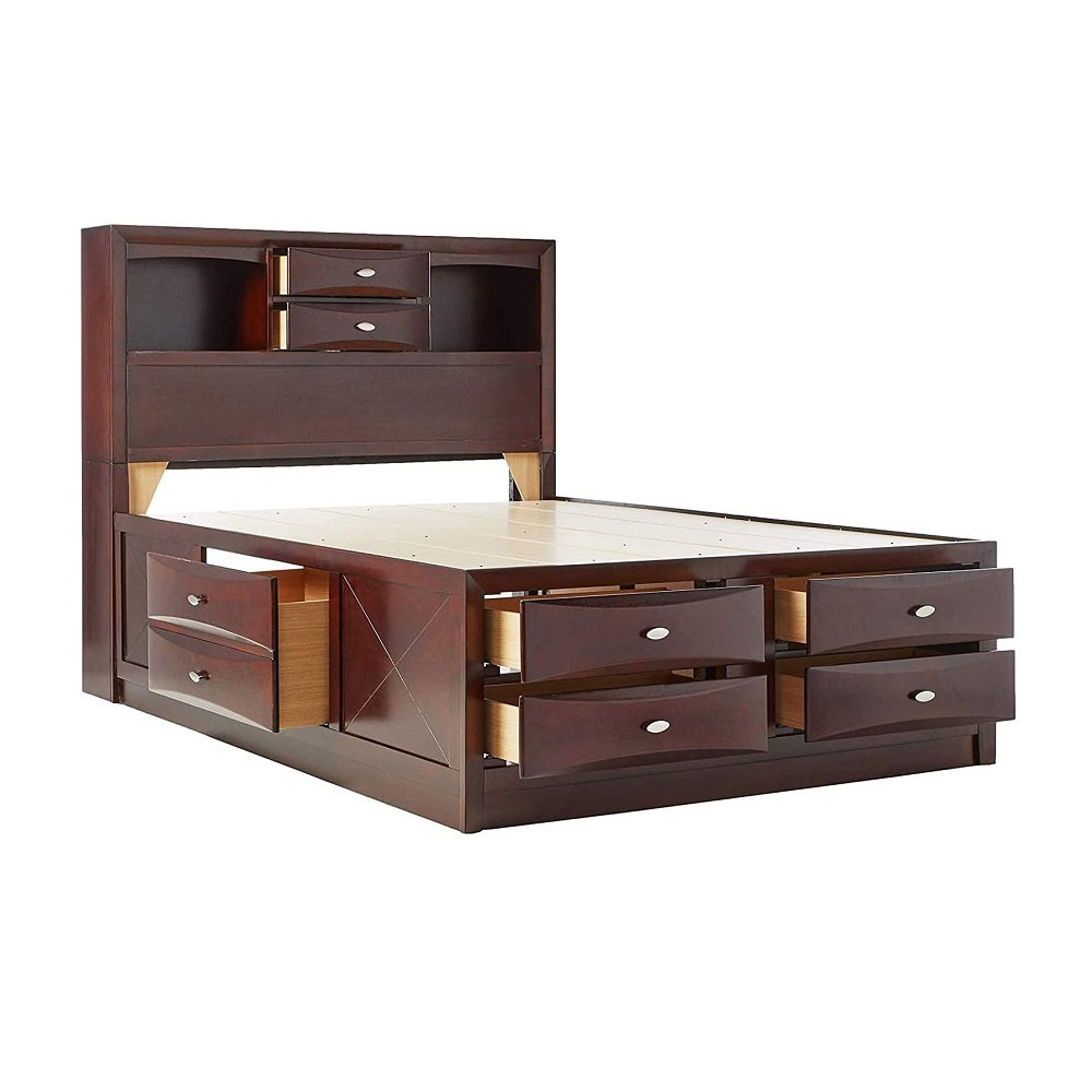 Ireland Espresso Finish Queen Bed