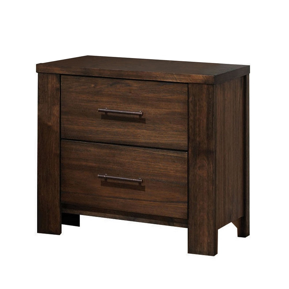 Merrilee Oak Finish Nightstand