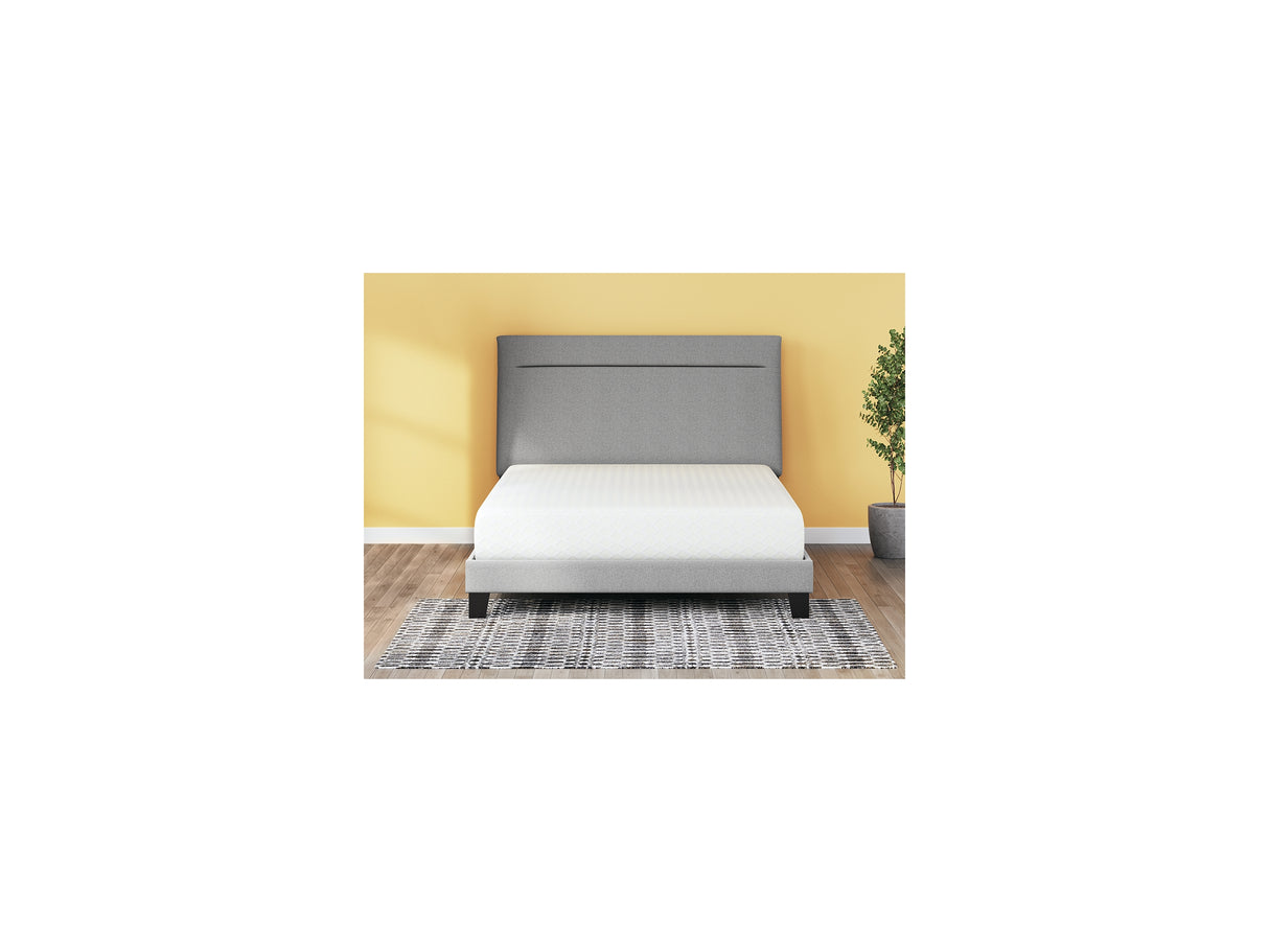 10 Inch Chime Memory Foam White King Mattress And Foundation