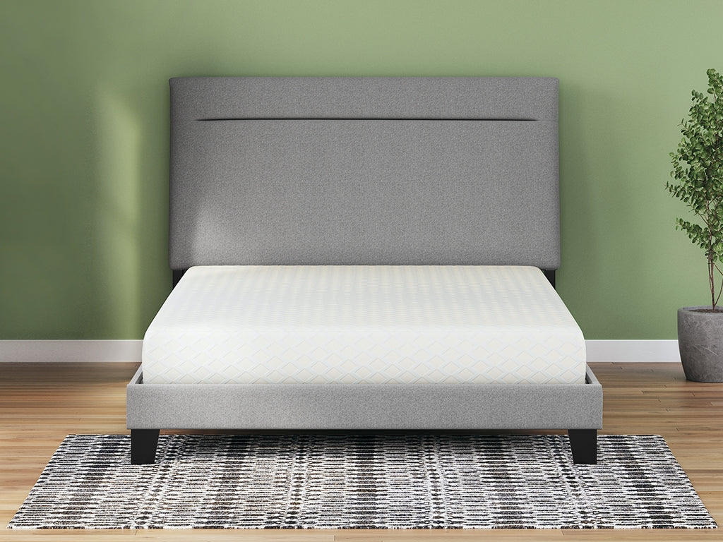 Chime White 8 Inch Memory Foam Queen Mattress In A Box
