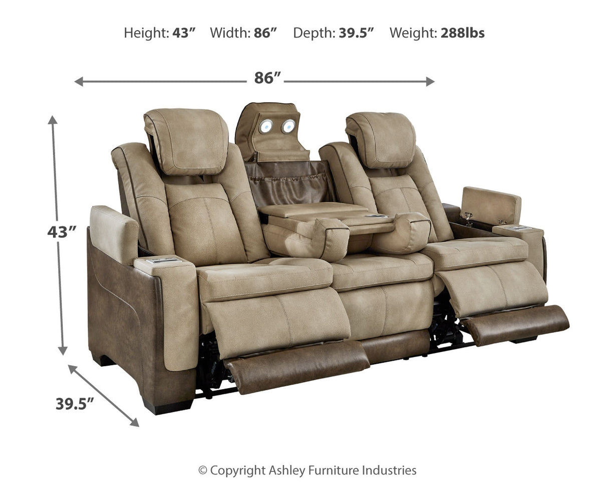 Next-Gen Sand Durapella Power Reclining Sofa
