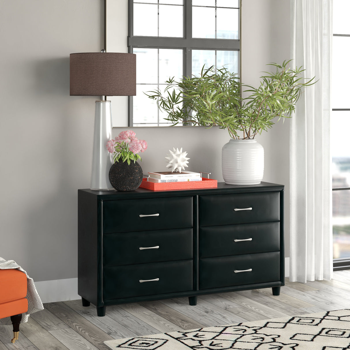 Lorenzi Black Dresser