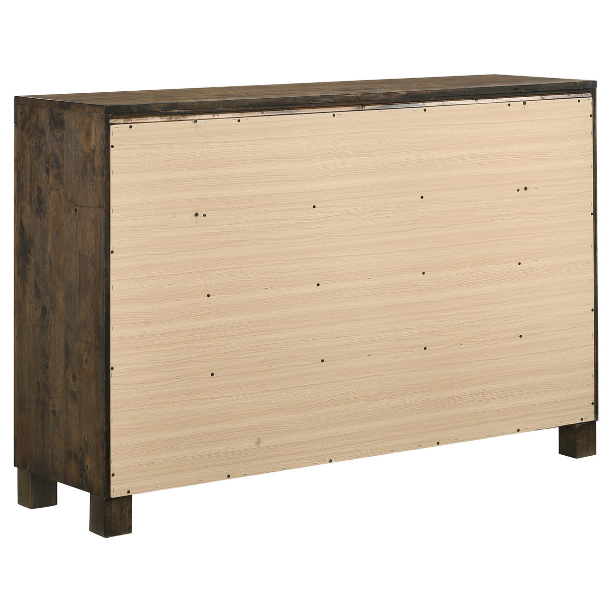 Woodmont 8-Drawer Dresser Rustic Golden Brown