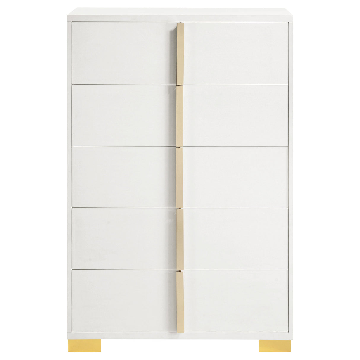 Marceline 5-drawer Bedroom Chest White
