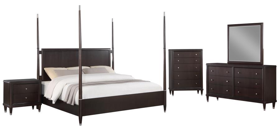 Emberlyn 5-drawer Bedroom Chest Brown