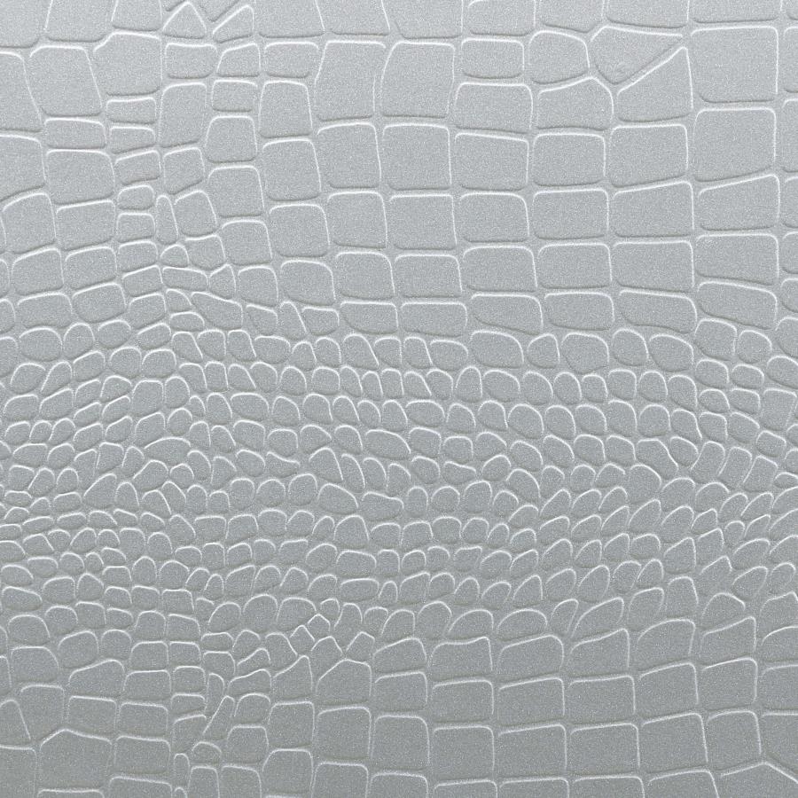 Gunnison 2-Drawer Nightstand Silver Metallic