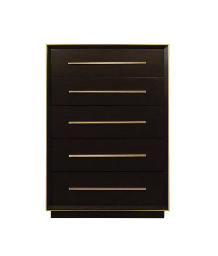 Durango 5-Drawer Chest Smoked Peppercorn