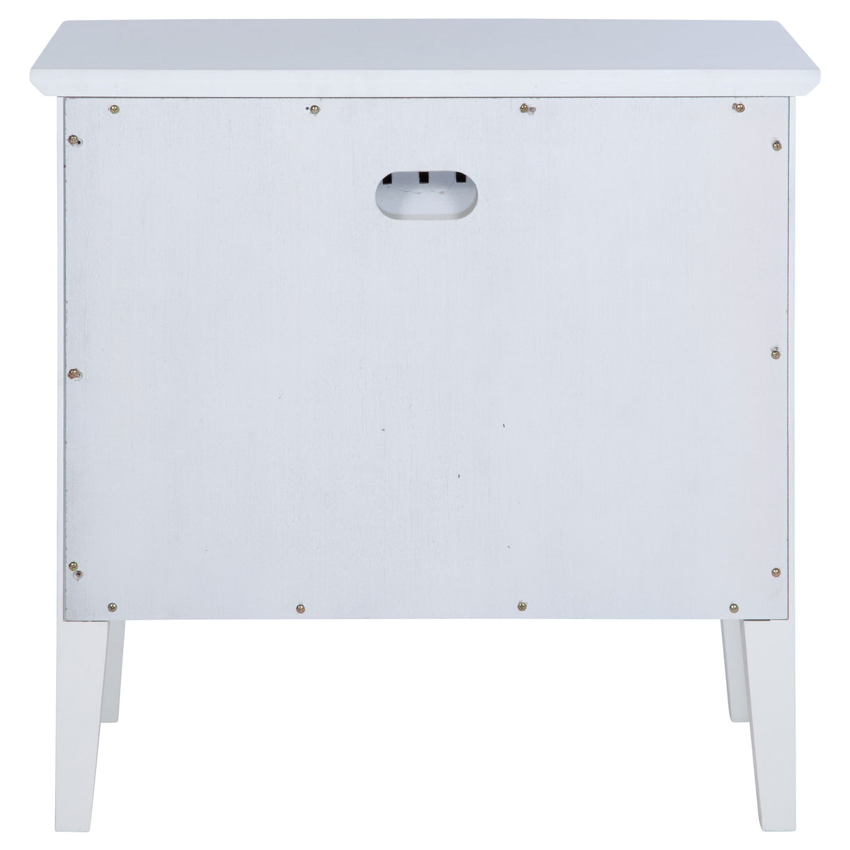 Bexhill White 1-Drawer Nightstand Bedside Table