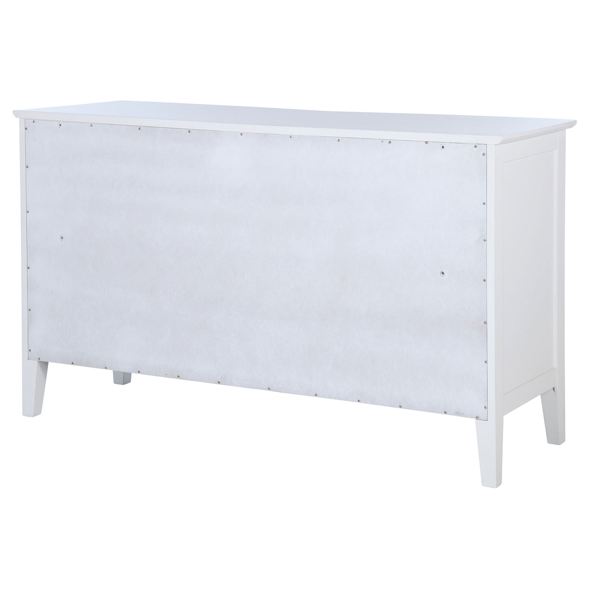 Bexhill White 10-Drawer Dresser Cabinet
