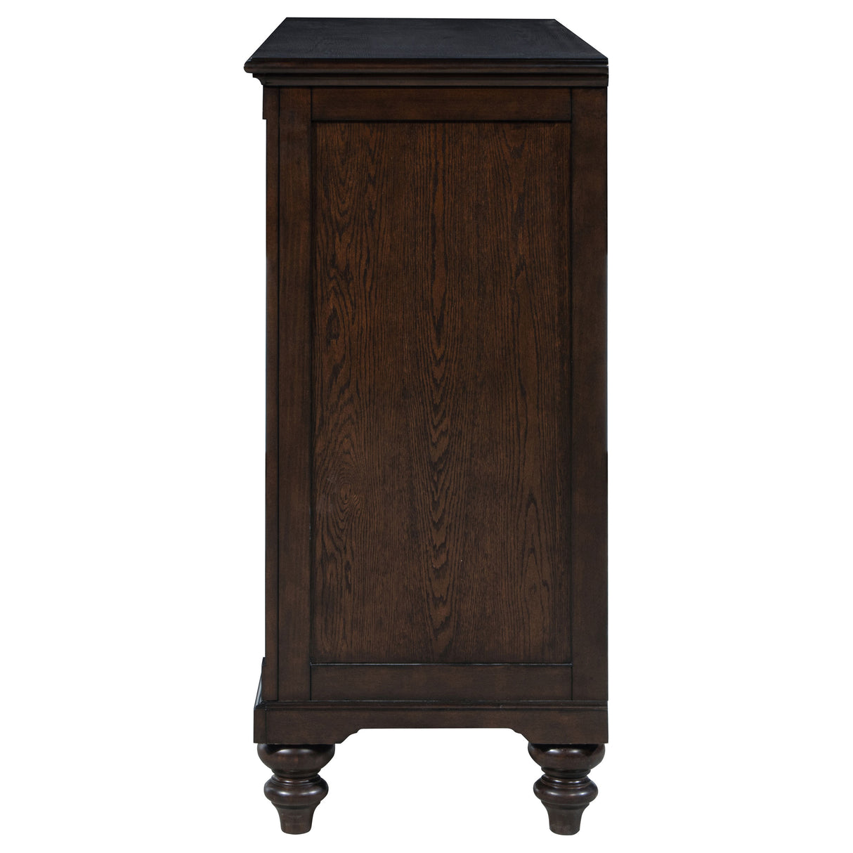 Andover Dark Oak 8-Drawer Dresser Cabinet