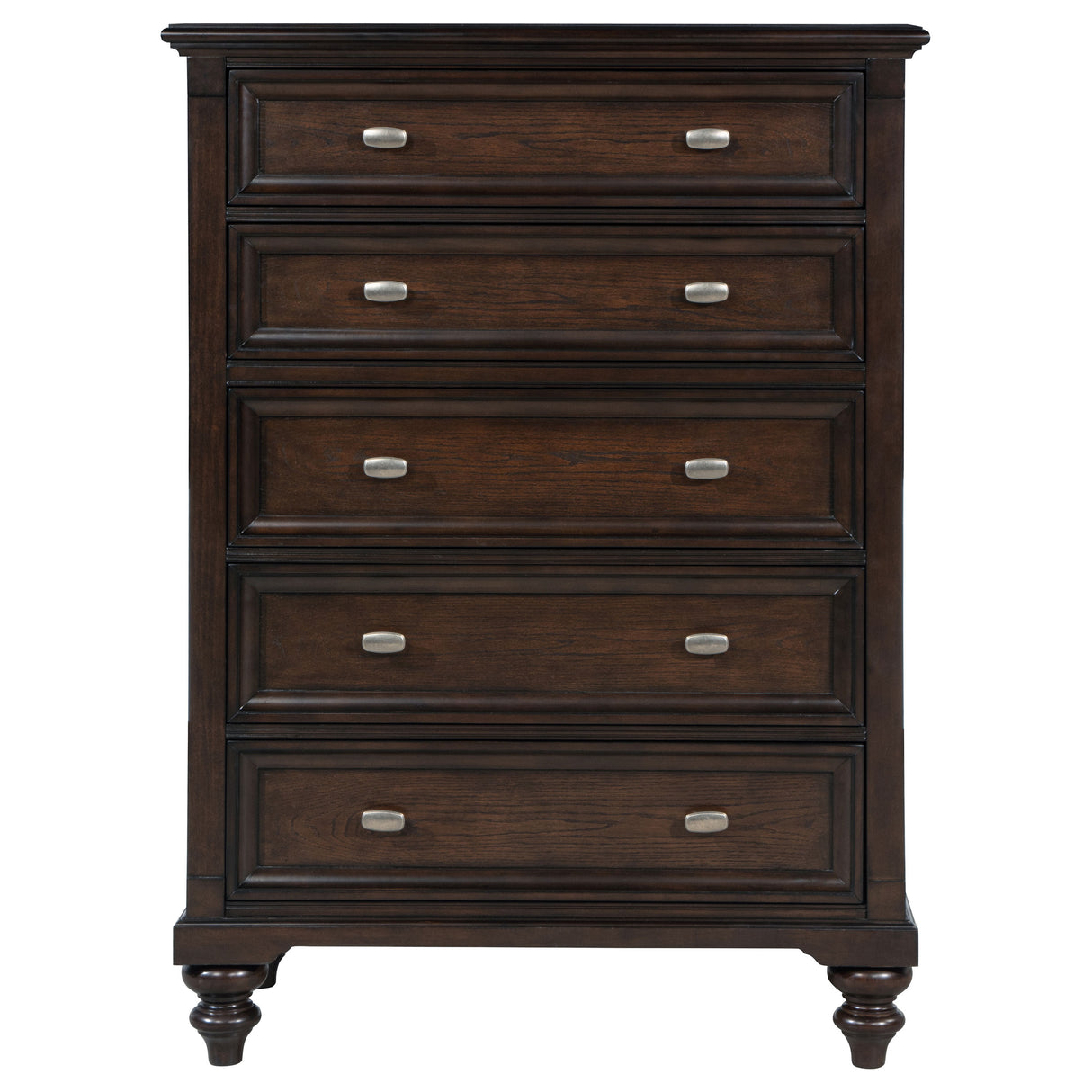Andover Dark Oak 5-Drawer Chest Of Drawers
